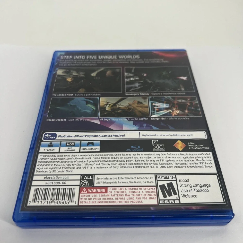 VR Worlds (Sony PlayStation 4, 2016)